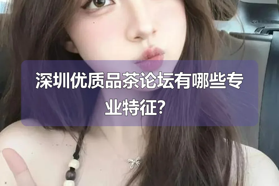 深圳优质品茶论坛有哪些专业特征？